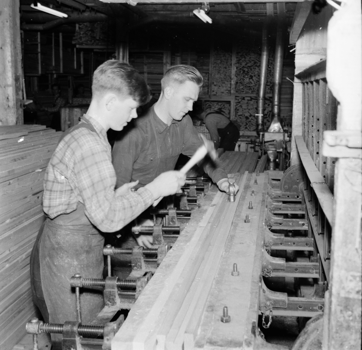 Lindbloms snickerifabrik
Alfta 1954