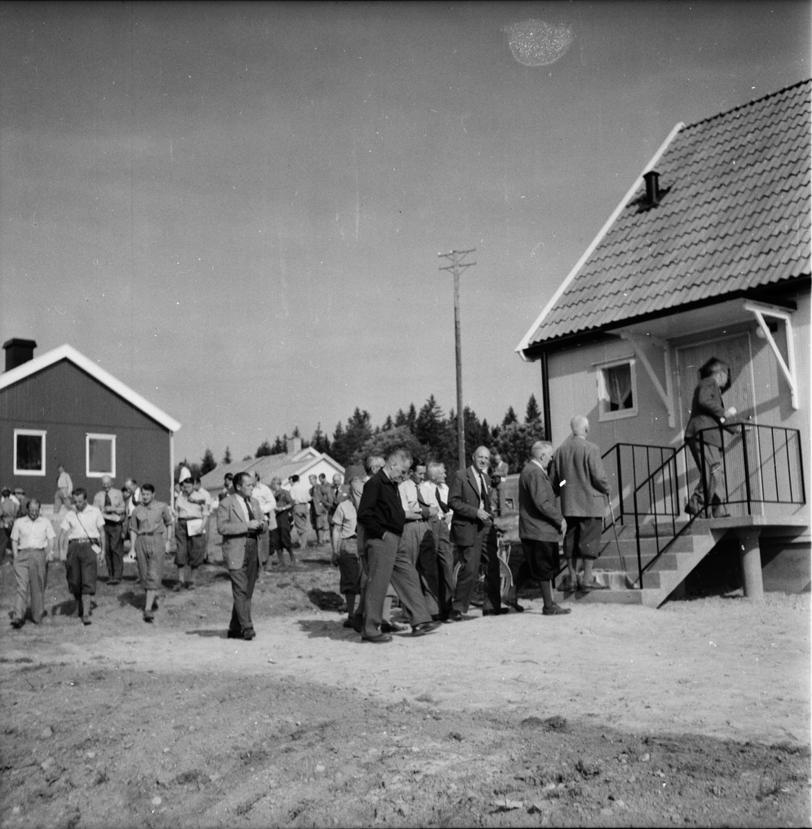 Skogsvårdsförbundet. Norrlands exkursion.
1955