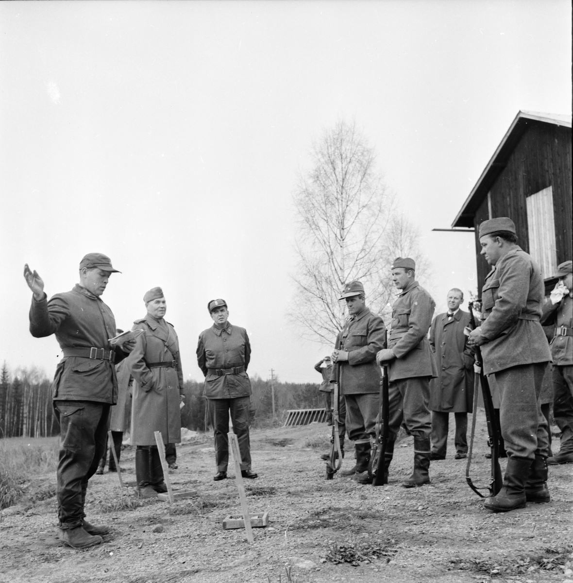Driftvärnsövning,
Bollegården,
24 Oktober 1963