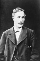 Portrett av lærer Hjellbø, Dyrøyhamn.