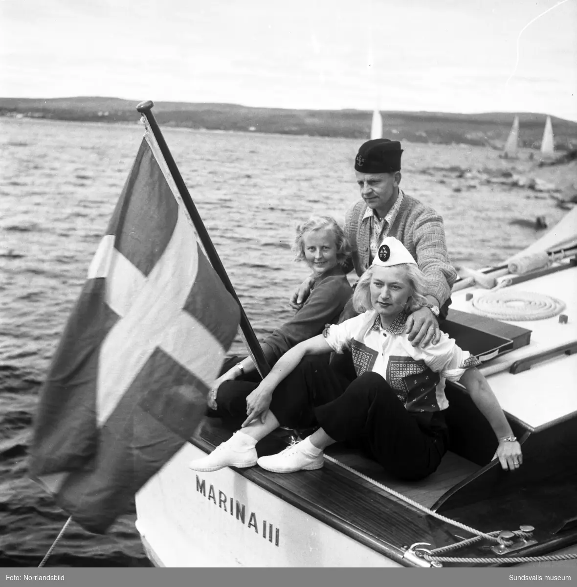 Sundsvalls Segelsällskaps 75-årsjubileum firades vid Vindhem, Alnö.