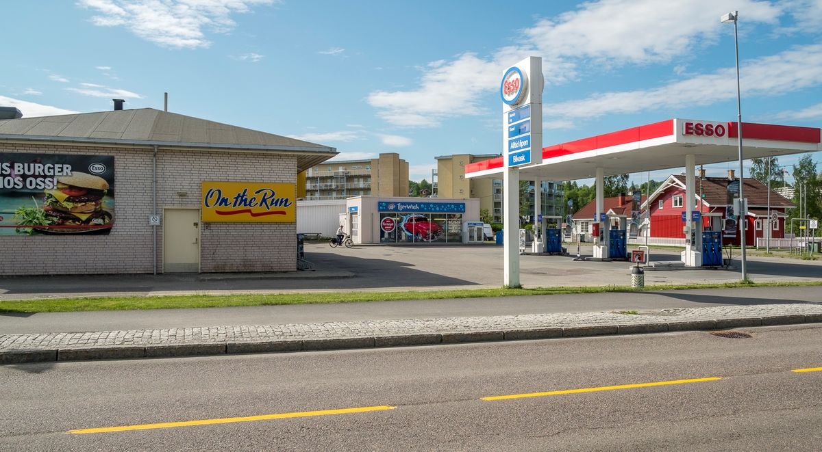 Esso bensinstasjon Nittedalsgata Lillestrøm Skedsmo