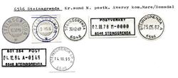 Stempelkatalog 6546 Steinsgrenda, Averøy kommune, Møre og Ro