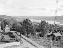 Lillehammer fra Th. Lundes vei / Erik Bues vei, før Løkka bl