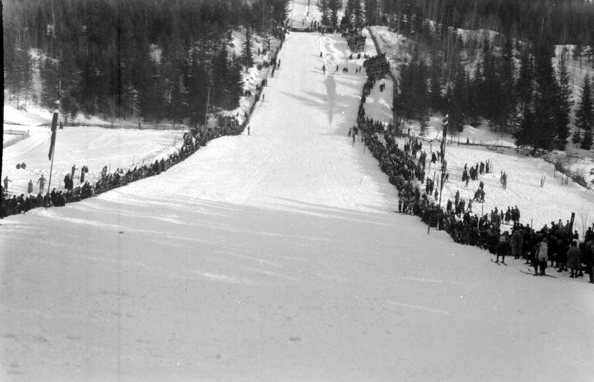 Hovedlandsrennet på Lillehammer i 1927.