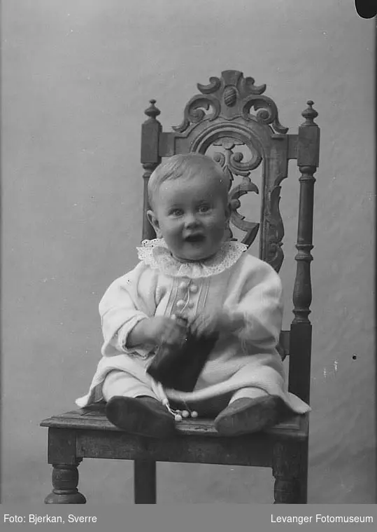 Portrett av Mestvedts barn navn ukjent.
