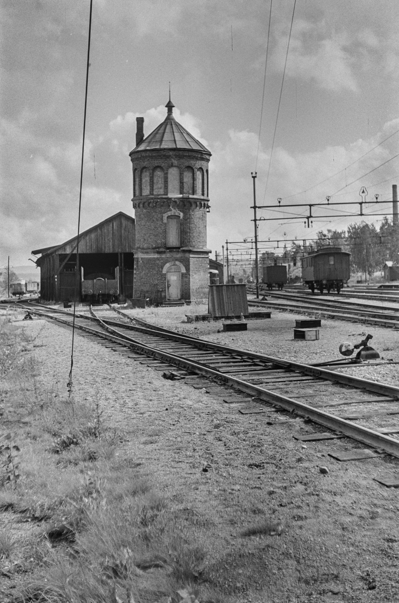 Vanntårnet på Kongsvinger stasjon.