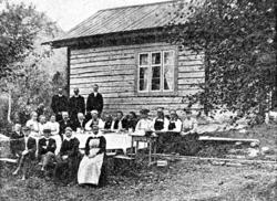 Selskap, gruppeU23, Fosshaugen, bordduk, festlegheit,