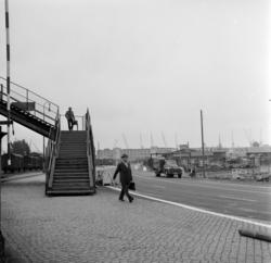 Strandpromenaden. Fotgjengerovergangen ved Filipstad. Oktobe