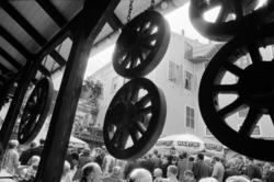 "Strøket". Passasje gjennom fra Torggata til Storgata. Åpnin