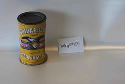 boks med sjokoladepulver