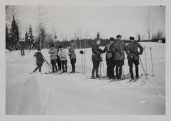 Skiutflukter Normarken, vinteren 1933 - 1934