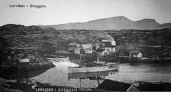 Foto fra Lerviken i Sveggen, Averøy kommune. Datering er tro