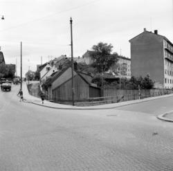 Vålerenga. Strøket opp mot Galgeberg. Mai 1948