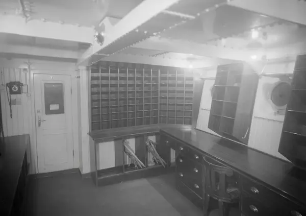 Postkontoret ombord i D/S Nordstjernen