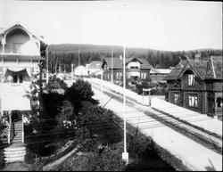Repro: Gatebilde Bankgaten, Lillehammer.