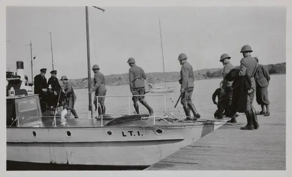 Utrykning til Sandefjord i august 1936