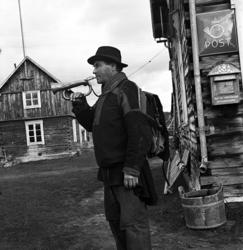 Fotograf Elisabeth Meyer har fotografert postfører Anders Ni