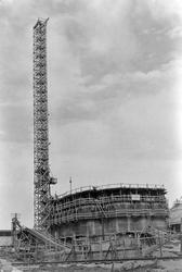 Støping av ny kornsilo på Ila Pir