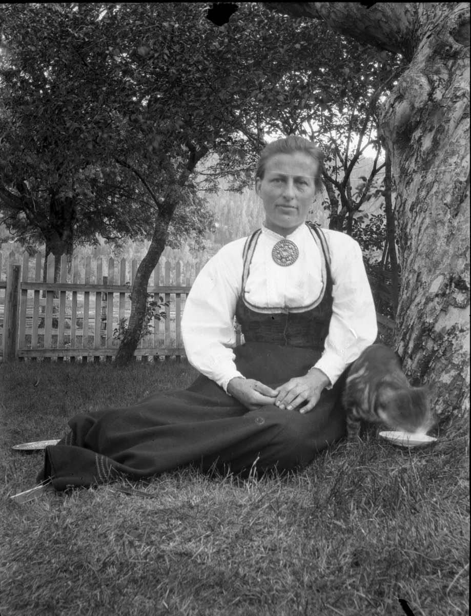 Rikard Berges fotoarkiv. 8 negativer. Gruppe mennesker på fjellet, kvinner i bunader.
Bilde nr. 123.

Fotografier tatt av Rikard Berge. 642 nummer. Samlingen består av negativer bladfilm. Motivene er ført inn i egen protokoll av Berge. Protokollen har tittel "Bilæt-emne"