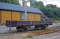 Thamshavnbanens stakevogn litra N nr. 1875 på Thamshavn