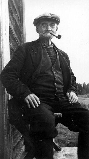 Finsktalande Peder Paulsen (Skaakberg), Född 1879 i Torkil, Grue Finnskog, Norge