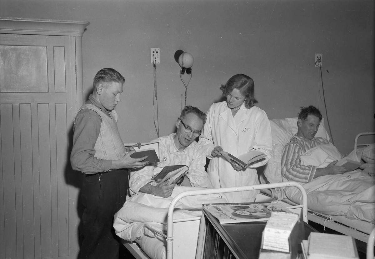 Trondheim folkebibliotek sin avdeling på Trondheim sykehus