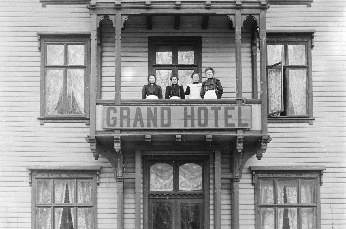 Hoteljenter, tilsette på Grand Hotel i Odda