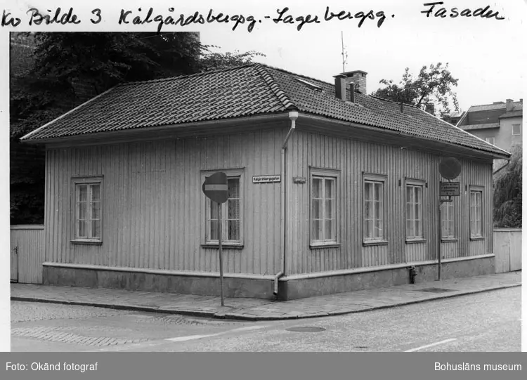 Kv. Bilde 3. Kålgårdsbergsg. - Lagerbergsg. Fasader.