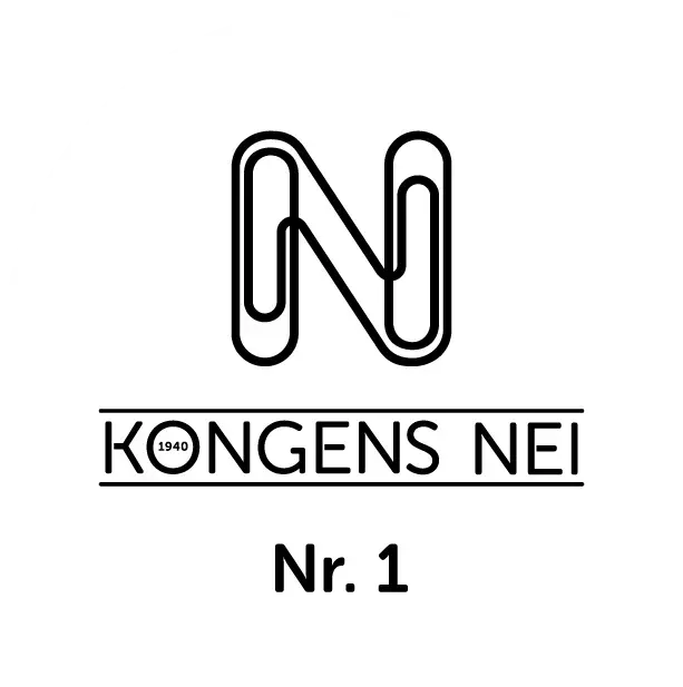 Grafikk der det står "kongens nei" og tallet én.