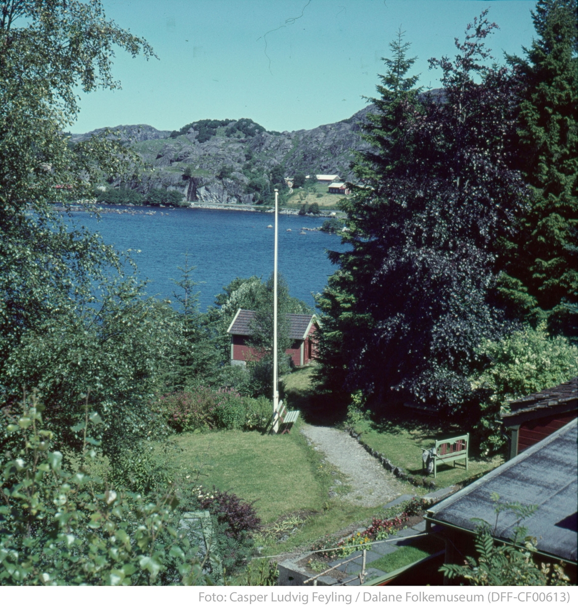 Tengsvågen sett fra Kjeøya ved Egersund