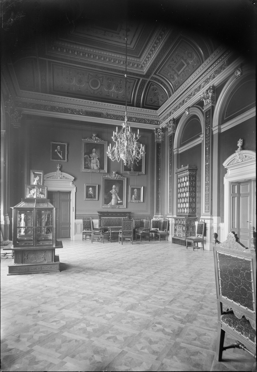 Kanslersrummet, Universitetshuset, Uppsala 1891