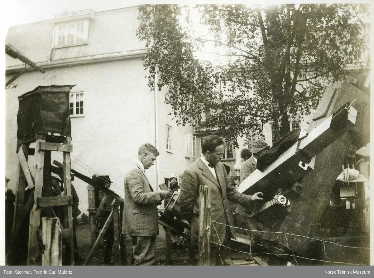Ekskursjon til Fagernes under solformørkelsen, 28.-29. juni 1927