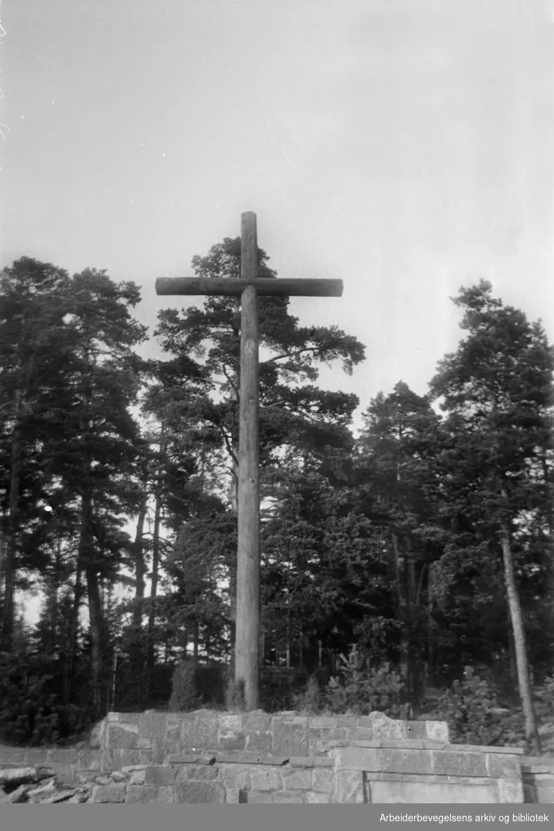 Ekeberg: Tyske æreskirkegård. 1941