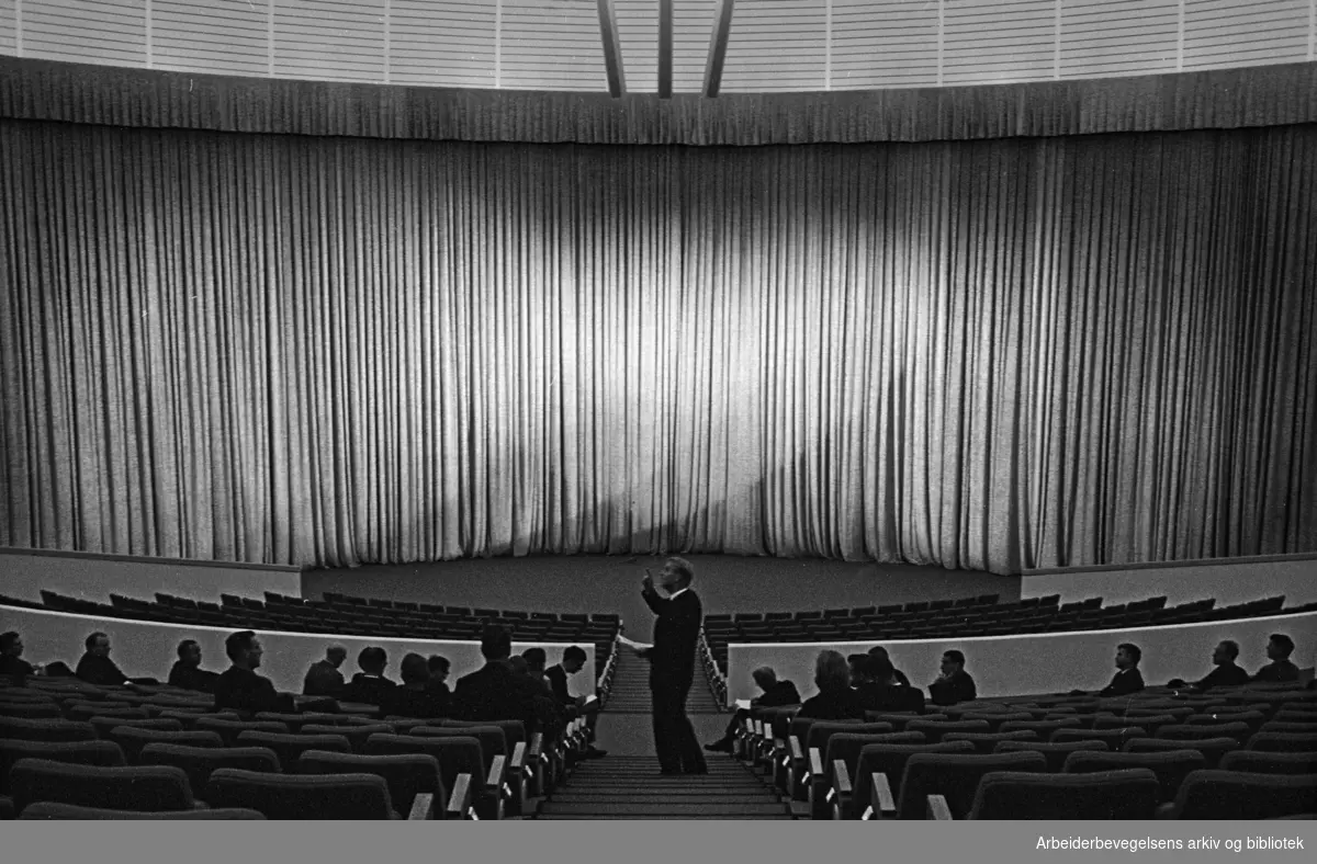 Colosseum Kino: Interiører. September 1964