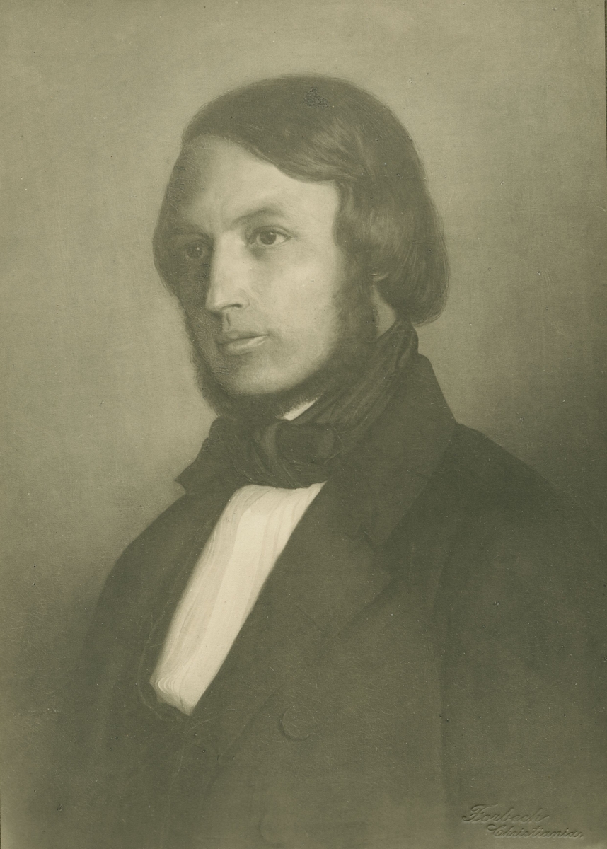 Portrett av politiker, juris og økonom Anton Martin Schweigaard