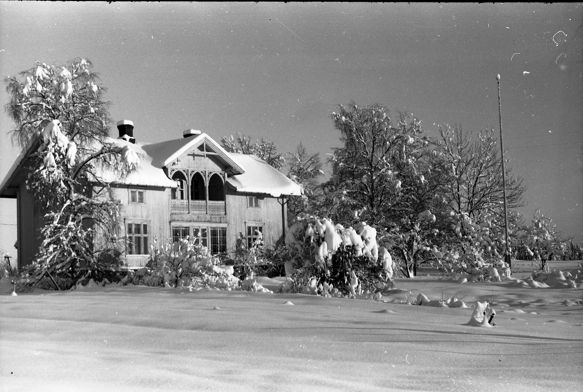 Eiendommen Sønsteby i Kolbu, ca. årsskiftet 1952/1953.