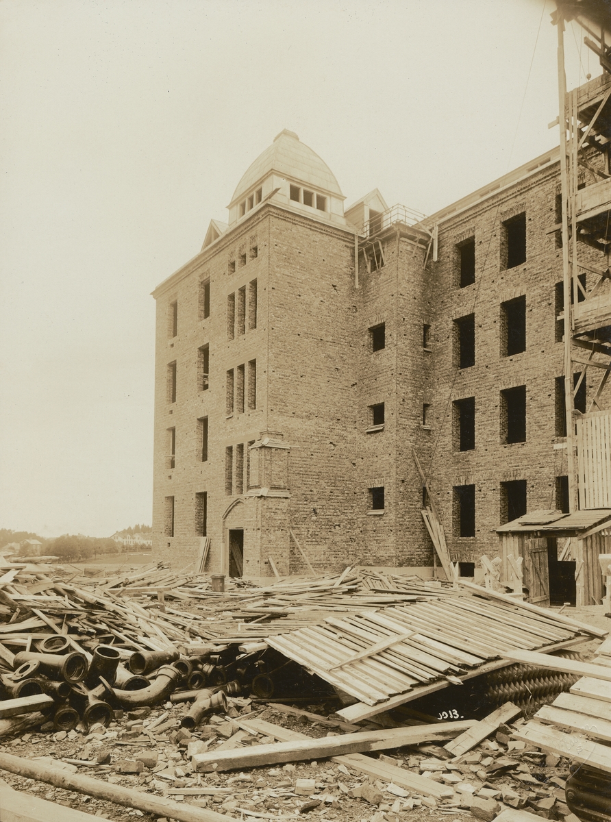 Borås kasernbyggnad, 1913. 