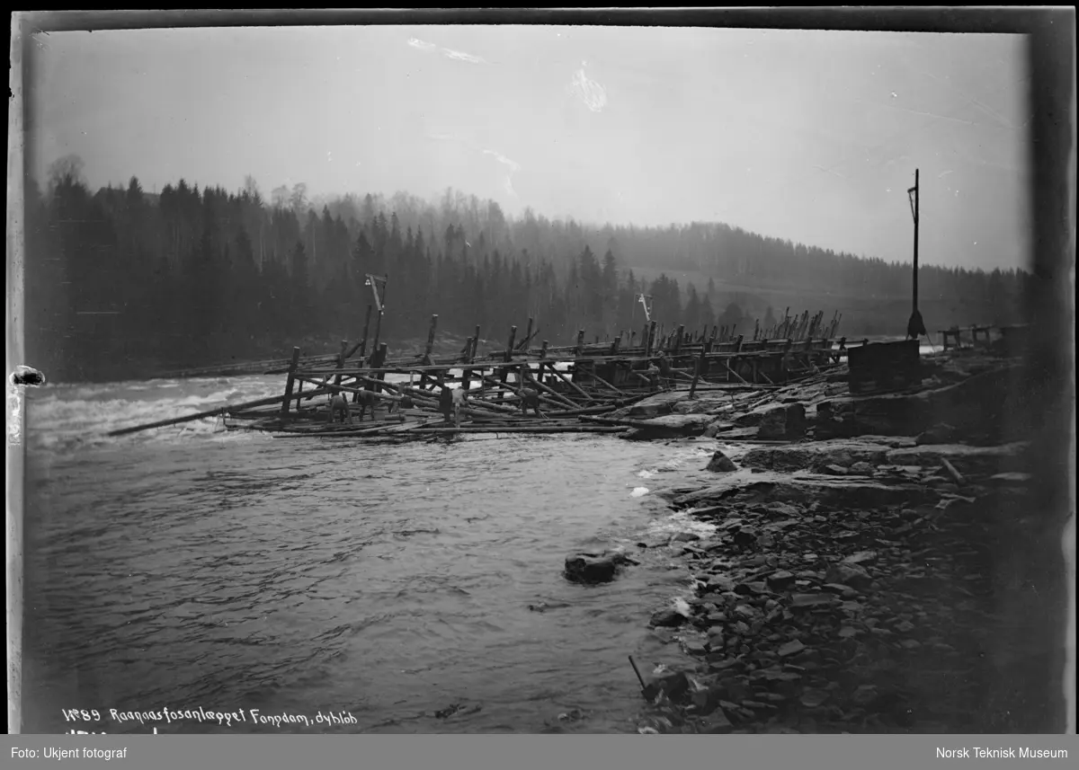 Rånåsfoss kraftverk 1918-1930