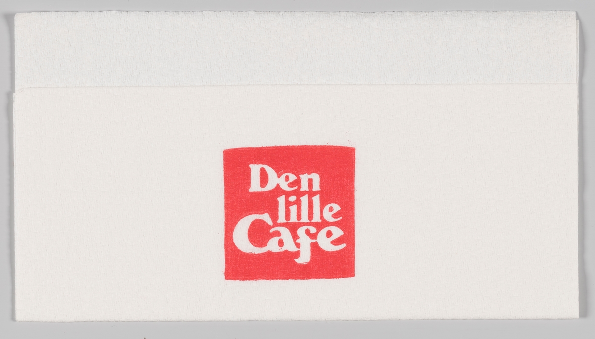 Reklametekst for Den lille Cafe.