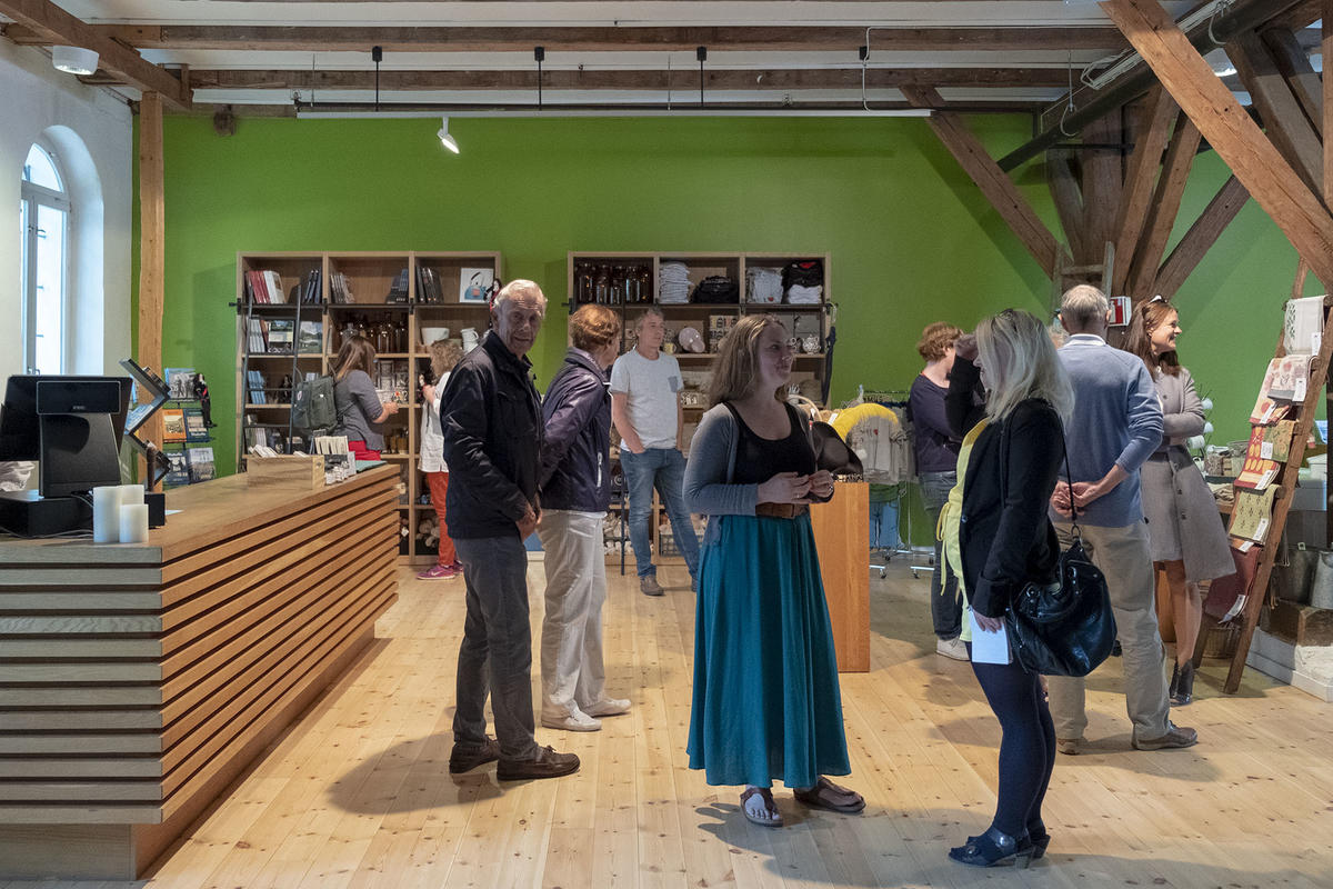 Museumsbutikken på Fredrikstad Museum i Tøihuset, Gamlebyen.