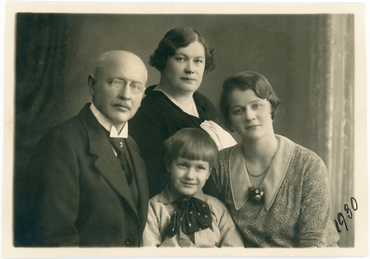 Porträtt av familjen Eiserman
