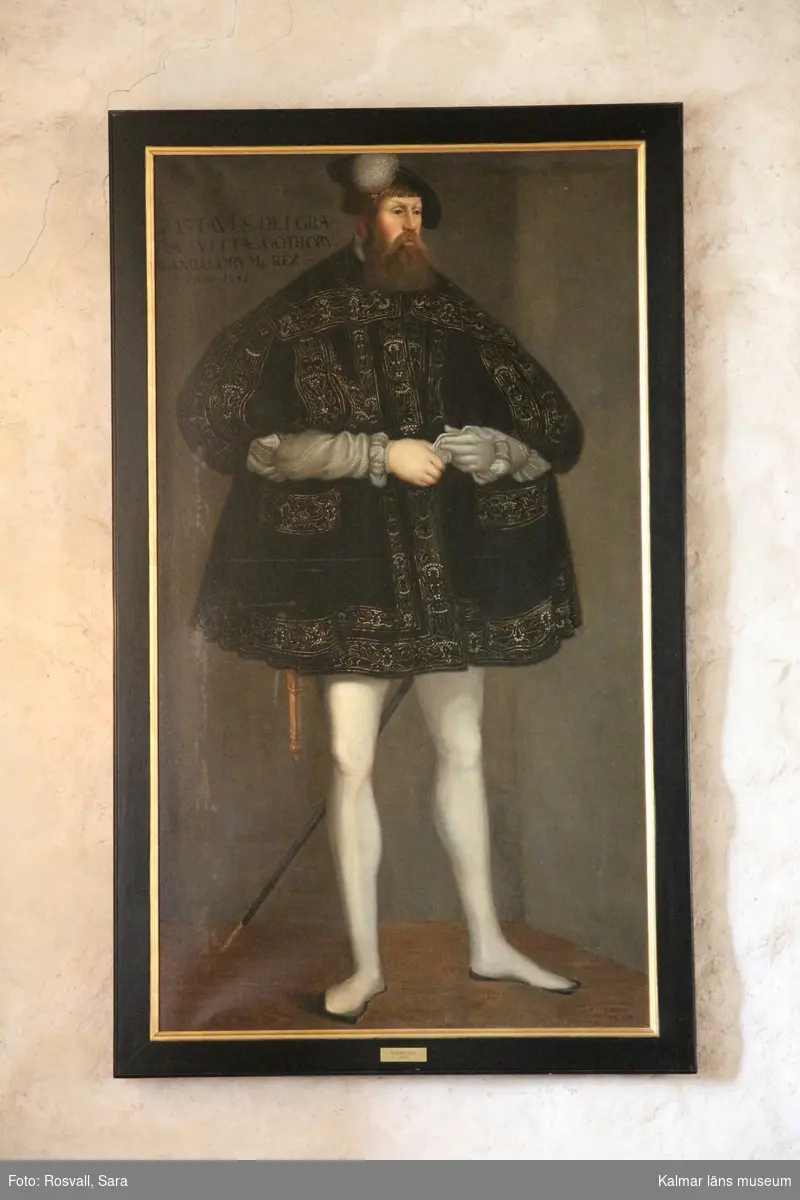 Gustav Vasa i helfigur.