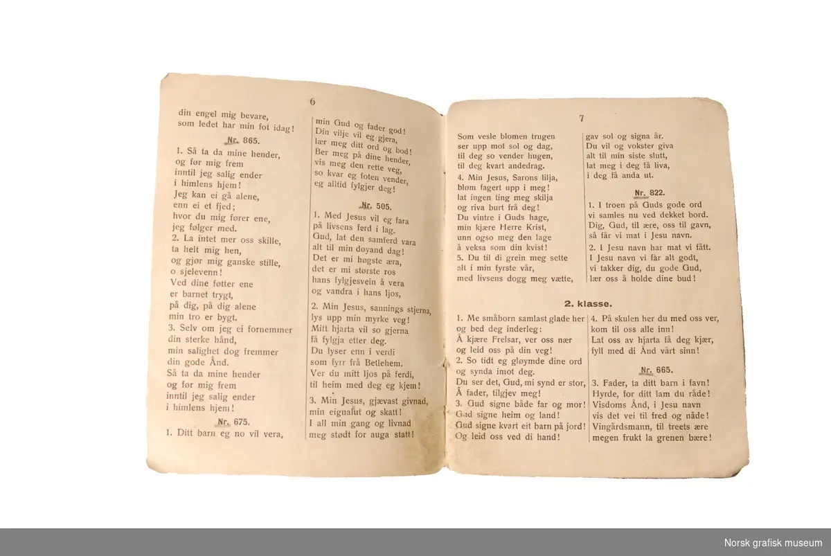Salmebok fra 1931