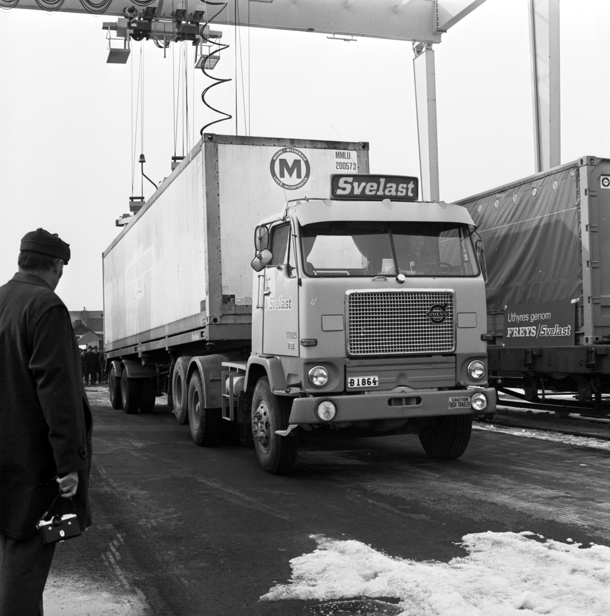 Svelast. Containerterminalen Sundsvall