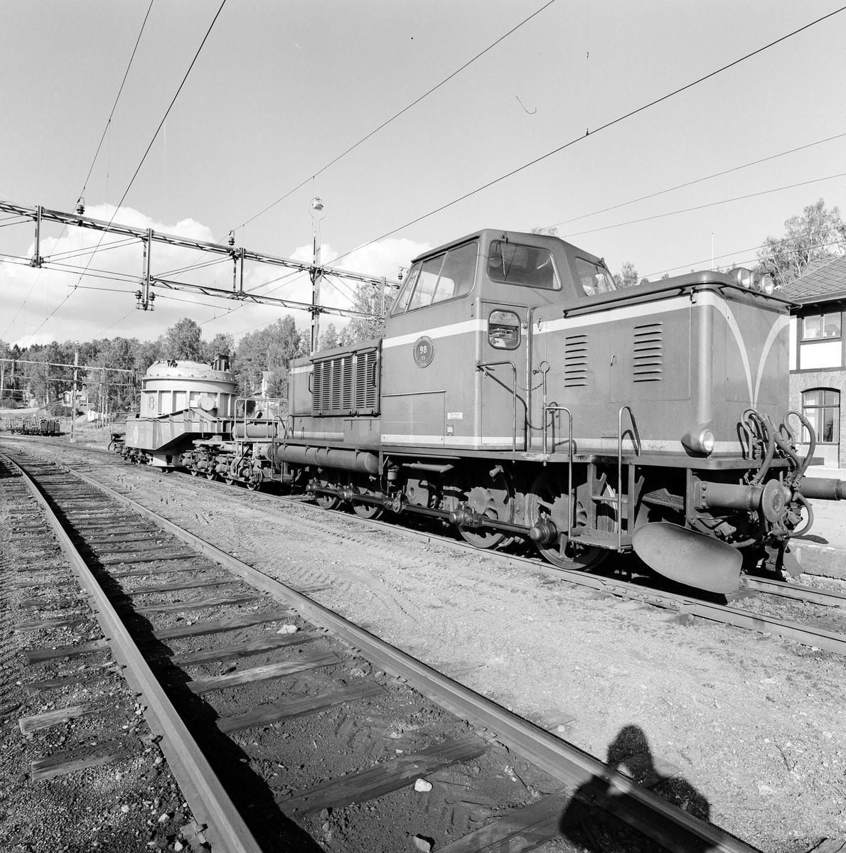 Statens Järnvägar, SJ T21 98. Transport av flytande järn Spännarhyttan - Surahammar.