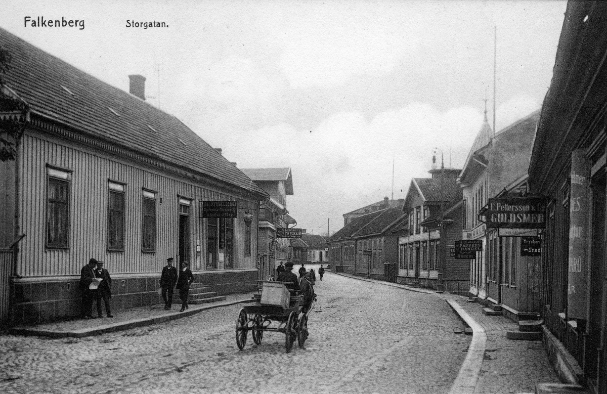 Storgatan i Falkenberg