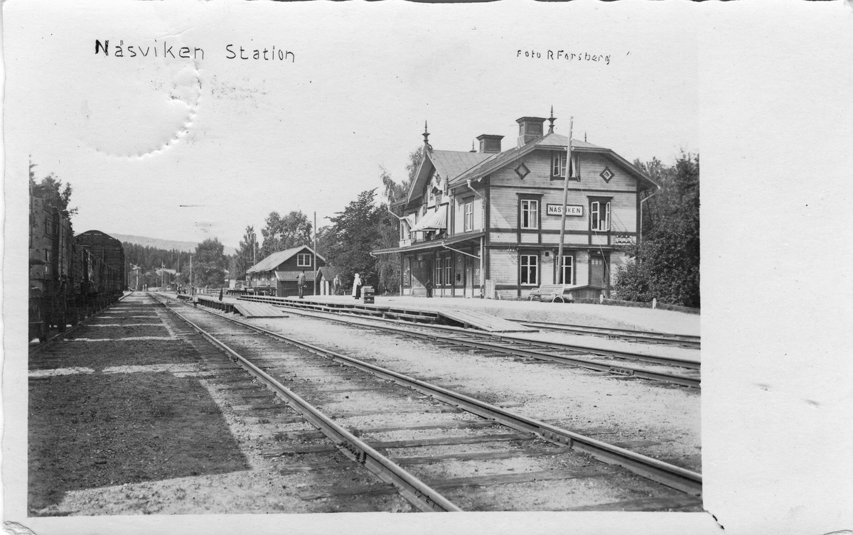 Näsviken station.