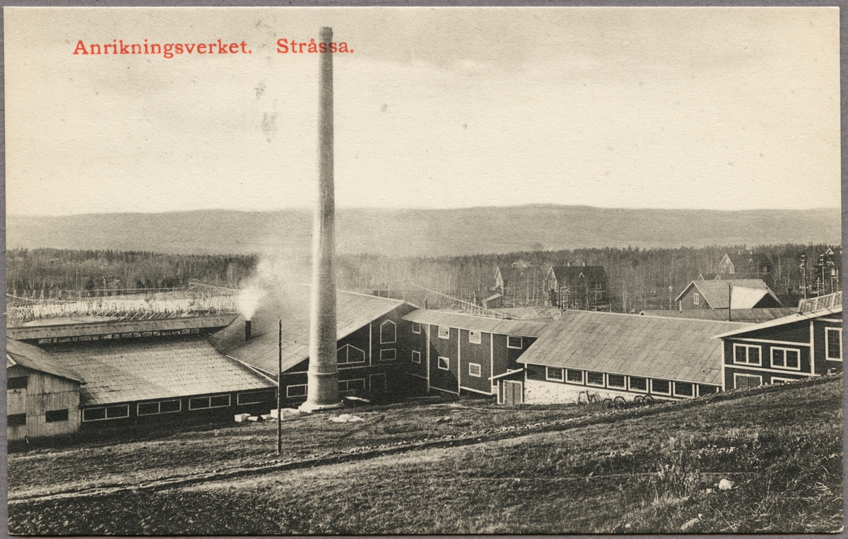 Anrikningsverk vid Stråssa gruva.