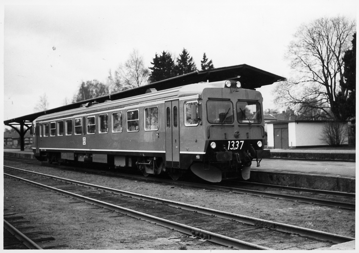 Statens Järnvägar, SJ Y1 1337 i Hultsfred.
